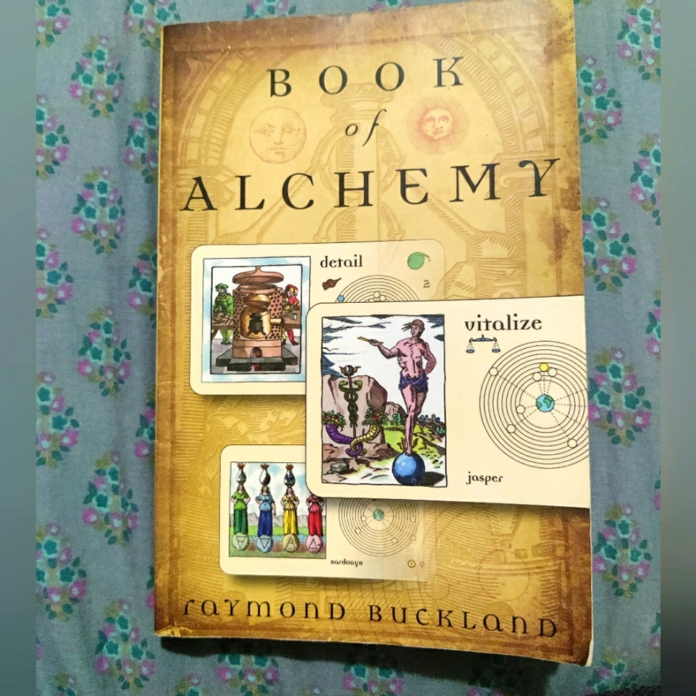 Rare Book of Alchemy by Raymond Buckland